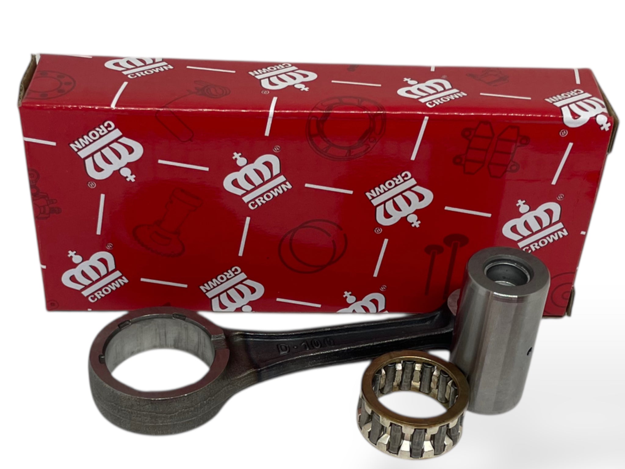 KIT BIELA "CROWN" DISCOVER-100S (2 VALVULAS)