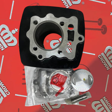 KIT CILINDRO (COLOR GRIS)"CROWN" AKT-150TT-MV (PASADOR 15MM)