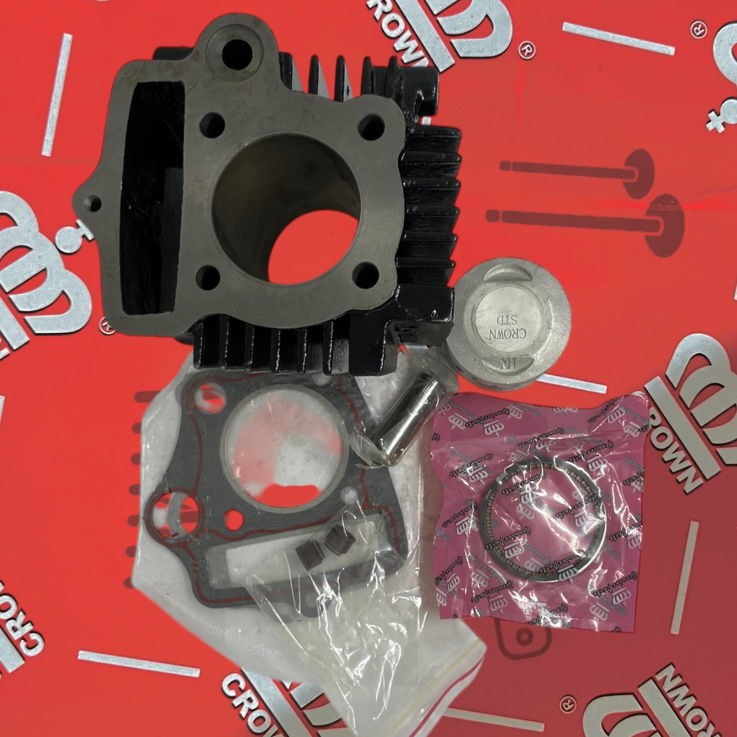 KIT CILINDRO (COLOR NEGRO) "CROWN" C-90 CWR