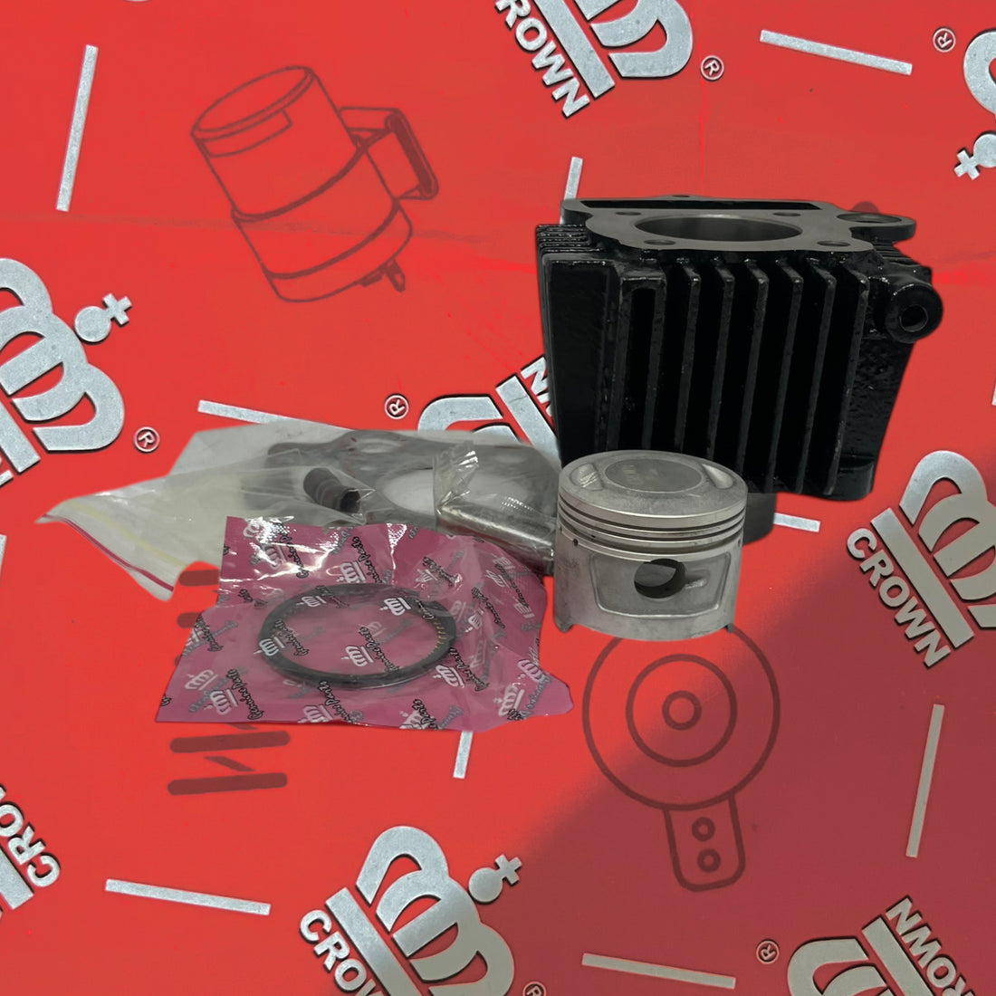 KIT CILINDRO (COLOR NEGRO) "CROWN" C-90 CWR