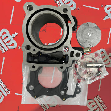 KIT CILINDRO (COLOR NEGRO) "CROWN" PULSAR-200NS