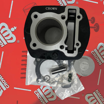 KIT CILINDRO (COLOR NEGRO) "CROWN" FZ-16/SZR-160