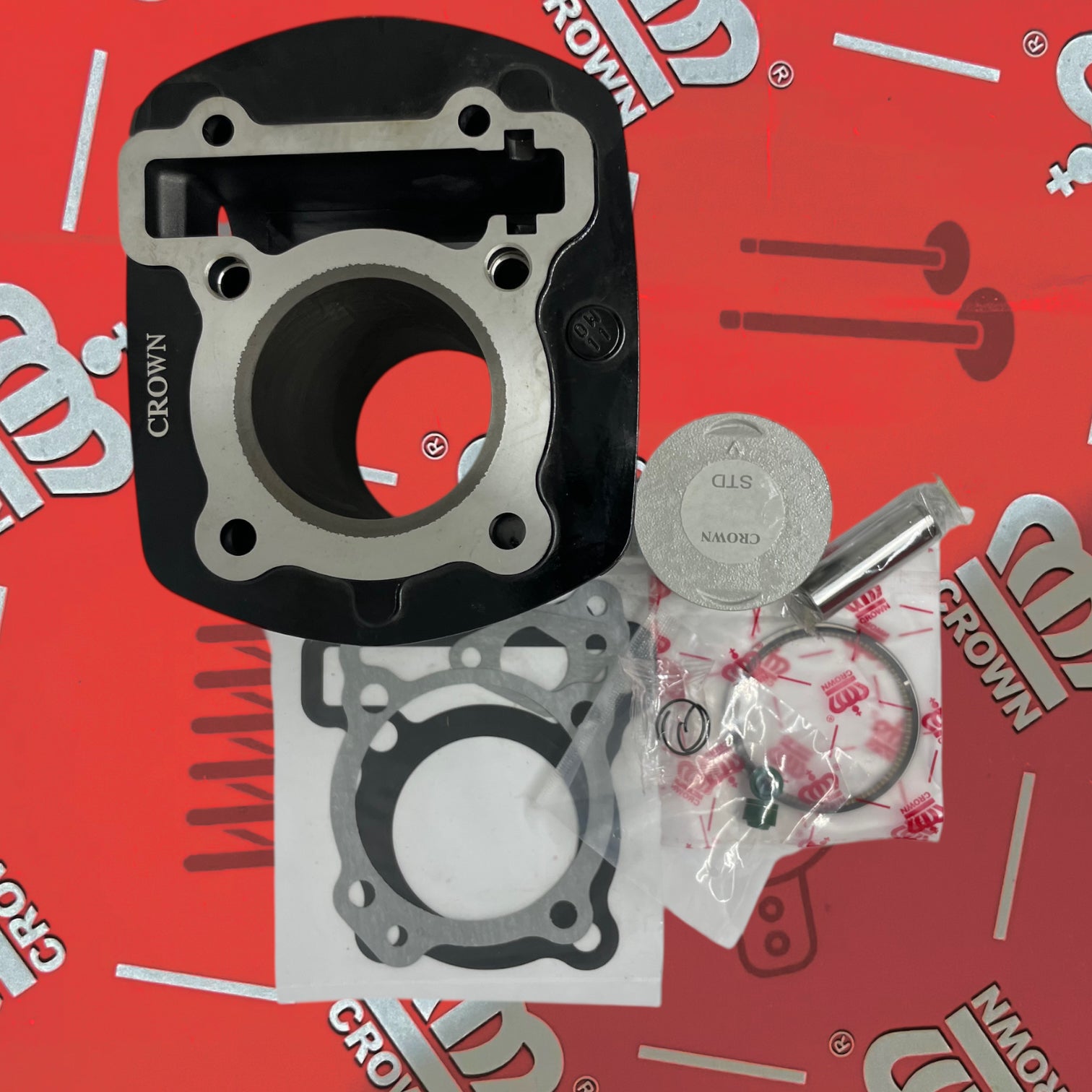 KIT CILINDRO (COLOR NEGRO) "CROWN" FZ 2.0