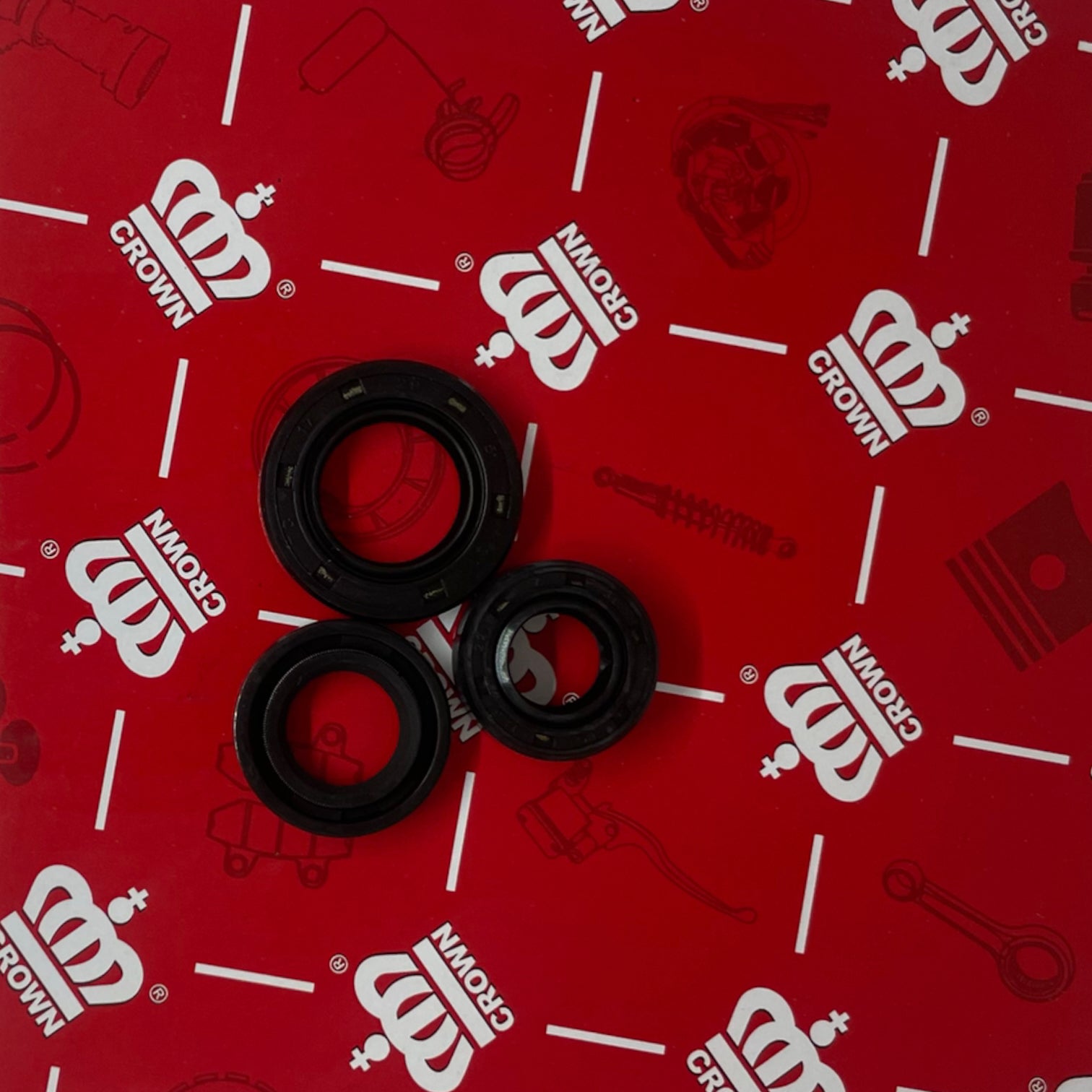 KIT RETENES X3 PCS "CROWN" WAVE-110