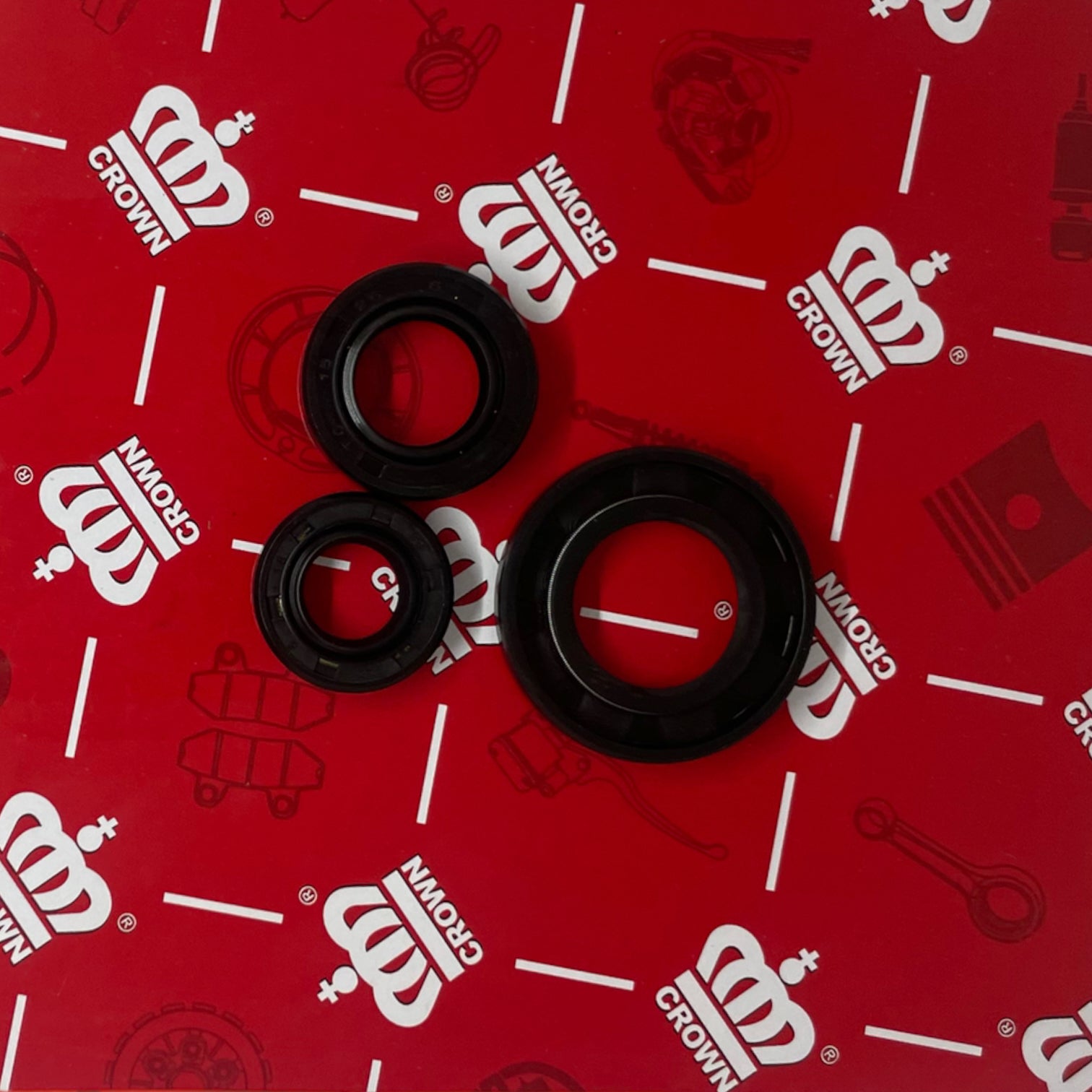 KIT RETENES X4 PCS "CROWN" CRYPTON-110