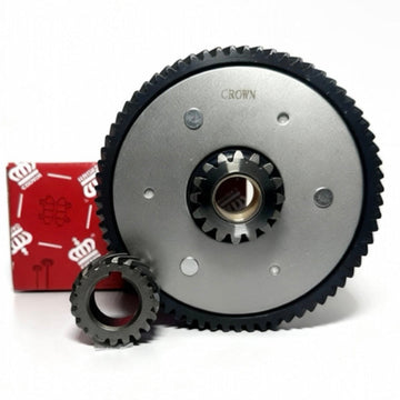 ARAÑA DE CLUTCH CON PIÑON XTZ-125 MN "CROWN"