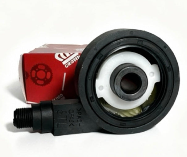 CONJUNTO PIÑON VELOCIMETRO CRYPTON-115 Fi "CROWN"