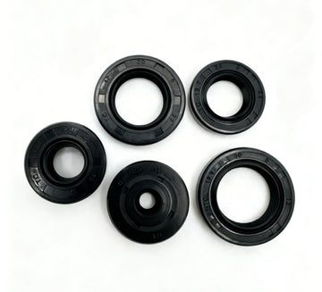 KIT RETENES X 5 PCS ECO DELUXE-CRANK (SPLENDOR) "CROWN"